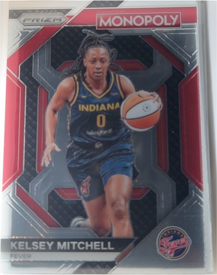 2024 Panini Prizm Monopoly WNBA #WNBA28 Kelsey Mitchell — front