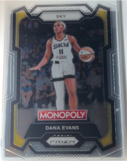 2024 Panini Prizm Monopoly #55 Dana Evans — front