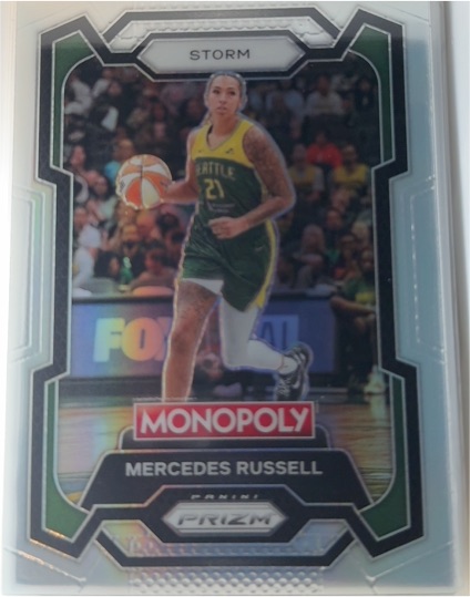 2024 Panini Prizm Monopoly WNBA #46 Mercedes Russell — front