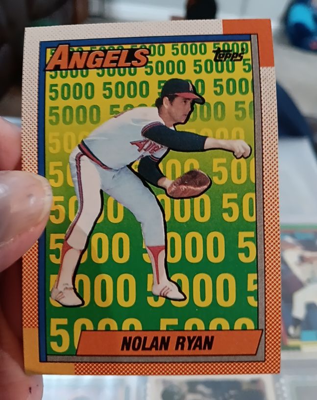 1990 Topps #3 Nolan Ryan — front