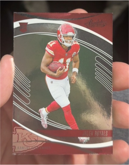 2025 Panini Absolute #133 Jalen Royals — front