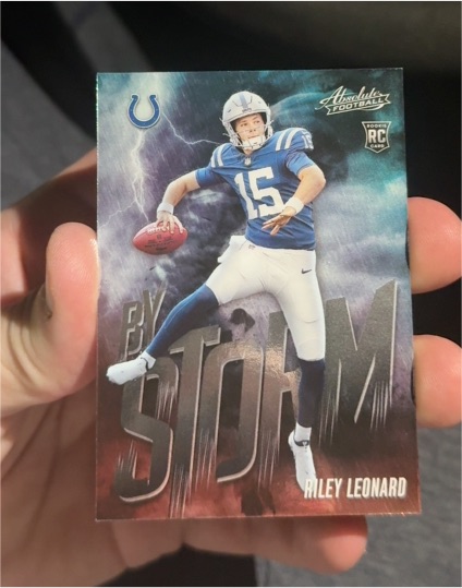 2025 Panini Absolute By Storm #14 Riley Leonard — front