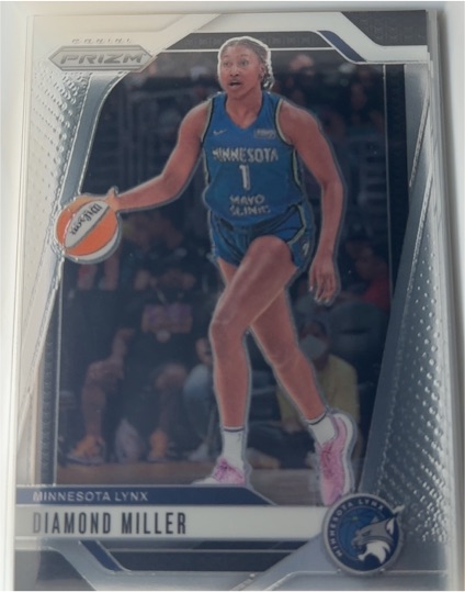 2024 Panini Prizm WNBA #63 Diamond Miller — front