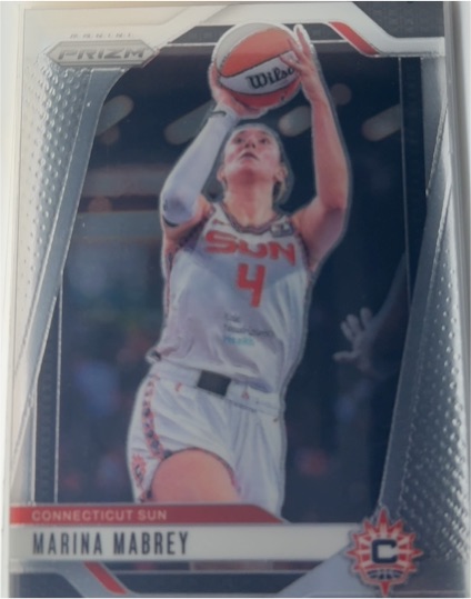 2024 Panini Prizm WNBA #132 Marina Mabrey — front