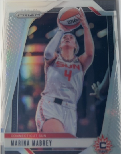 2024 Panini Prizm WNBA #132 Marina Mabrey — front