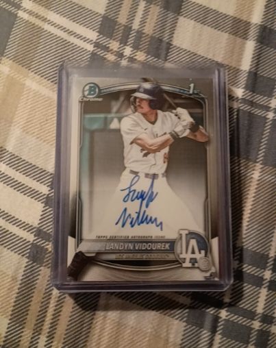 2025 Bowman Draft #1 Landyn Vidourek — front