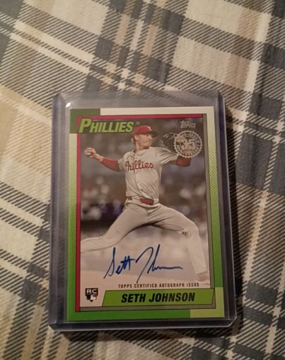 2025 Topps Update #90B2-SJ Seth Johnson — front