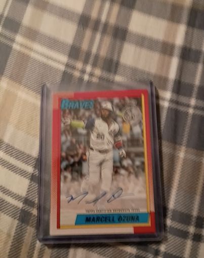 1990 Topps #730 Marcell Ozuna — front