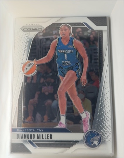 2024 Panini Prizm WNBA #63 Diamond Miller — front