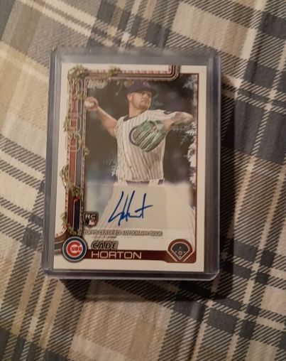 2025 Topps Holiday #PA-CH Cade Horton — front