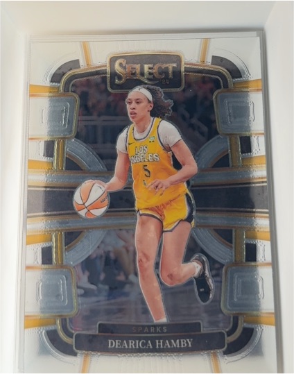 2024-25 Panini Select WNBA #77 Dearica Hamby — front