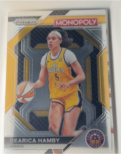 2024 Panini Prizm Monopoly WNBA #WNBA23 Dearica Hamby — front