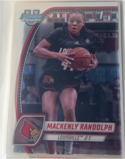 2024-25 Bowman University Chrome #53 Mackenly Randolph — front