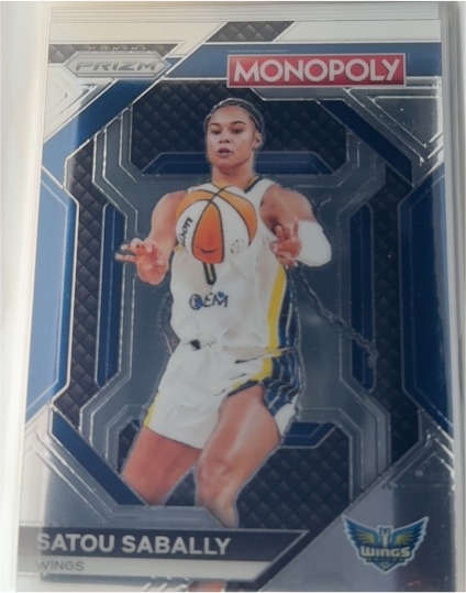 2024 Panini Prizm Monopoly WNBA #WNBA8 Satou Sabally — front
