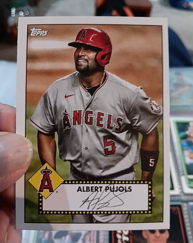 2021 Topps 1952 Topps Redux #T52-34 Albert Pujols — front