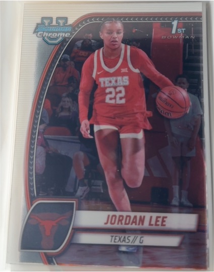 2024-25 Bowman University Chrome #34 Jordan Lee — front