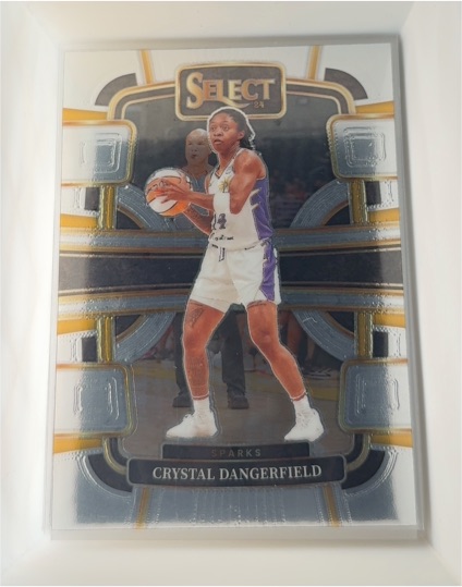 2024 Panini Select WNBA #35 Crystal Dangerfield — front
