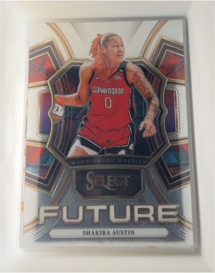 2024 Panini Select WNBA #12 Shakira Austin Select Future — front
