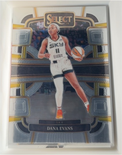 2024 Panini Select WNBA #73 Dana Evans — front