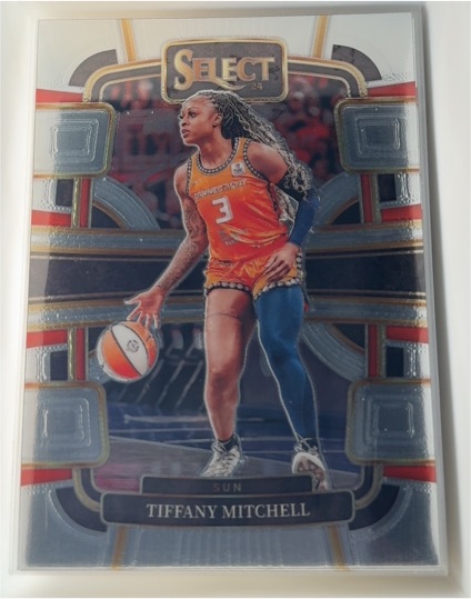 2024 Panini Select WNBA #44 Tiffany Mitchell — front