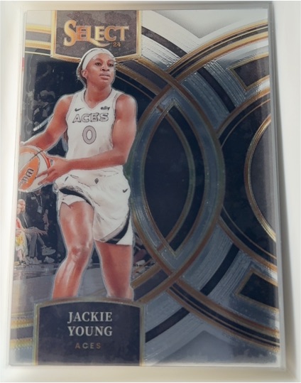 2024 Panini Select WNBA #180 Jackie Young — front