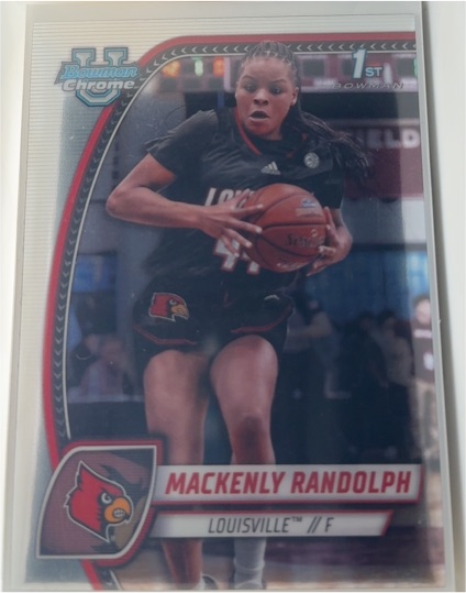 2024-25 Bowman University Chrome #53 Mackenly Randolph — front