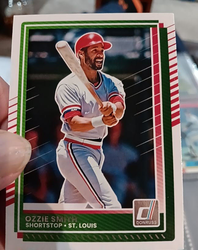 2025 Donruss #3 Ozzie Smith — front