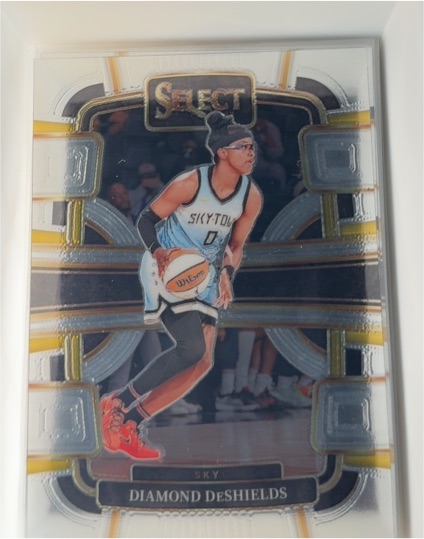 2024 Panini Select WNBA #100 Diamond DeShields — front