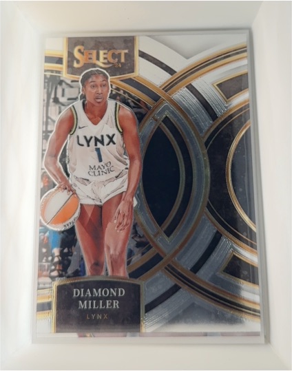 2024 Panini Select WNBA #169 Diamond Miller Premier — front