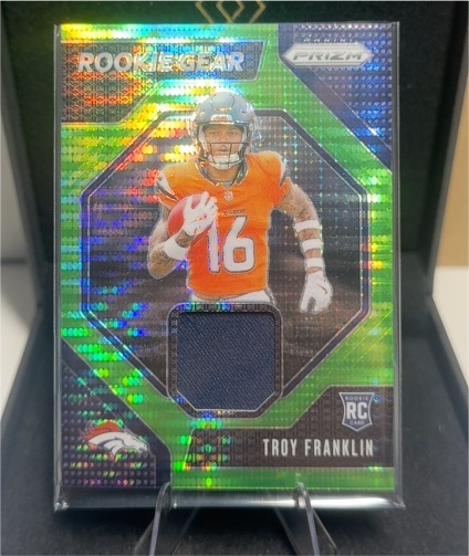 2024 Panini Prizm Rookie Gear #RG-TFR Troy Franklin — front