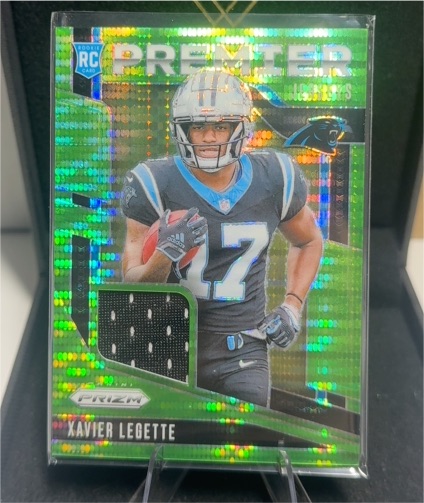 2024 Panini Prizm Premier Jerseys #PJ-XLE Xavier Legette — front