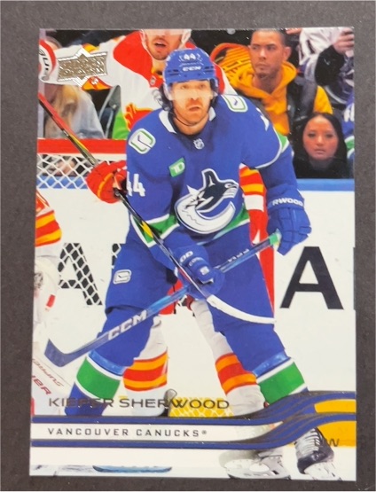 2025-26 Upper Deck #174 Kiefer Sherwood — front
