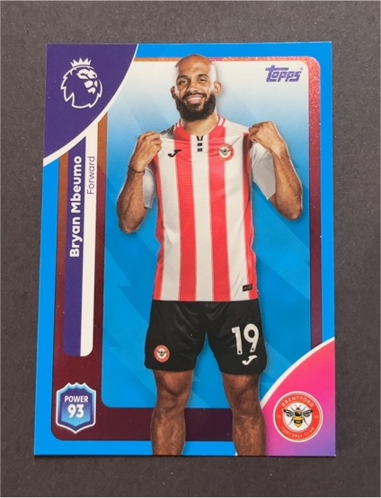 2025-26 Topps Premier League #19 Bryan Mbeumo — front