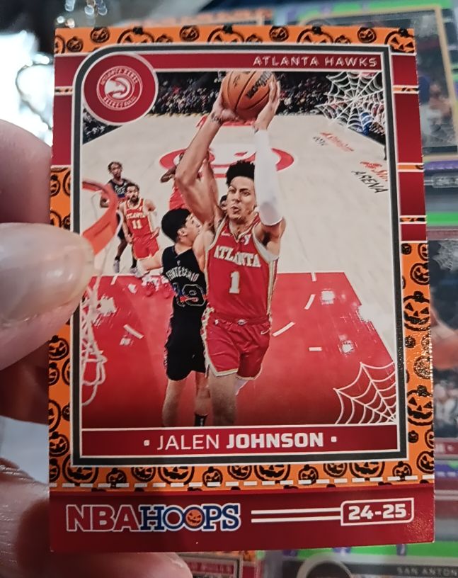 2024-25 Panini Haunted Hoops #228 Jalen Johnson — front