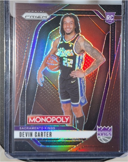 2024-25 Panini Prizm Monopoly #39 Devin Carter — front