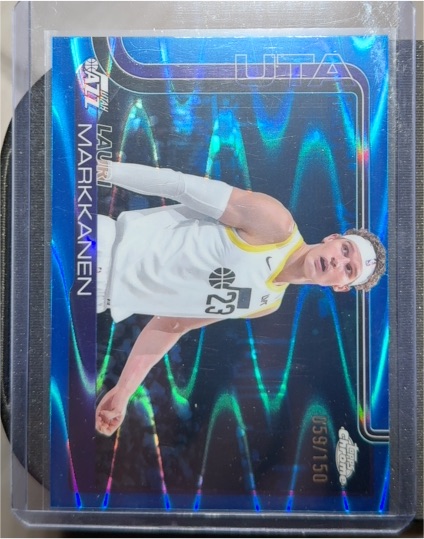 2025-26 Topps Chrome #238 Lauri Markkanen — front