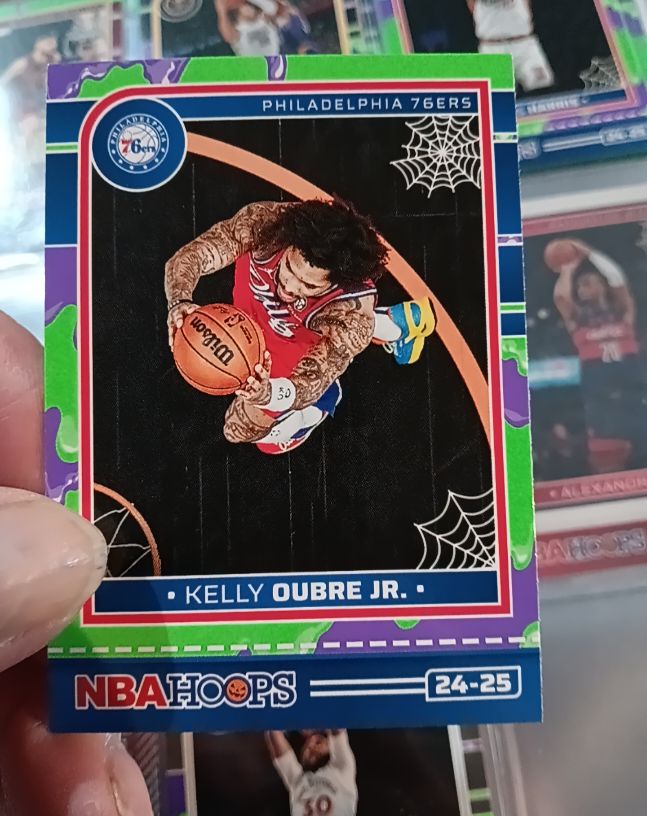 2024-25 Panini NBA Hoops Haunted Hoops #36 Kelly Oubre Jr. — front
