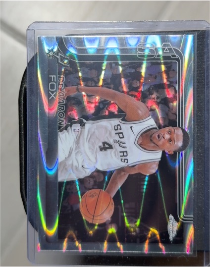 2025-26 Topps Chrome #233 De'Aaron Fox — front