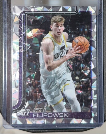 2025-26 Topps #134 Kyle Filipowski Utah Jazz — front