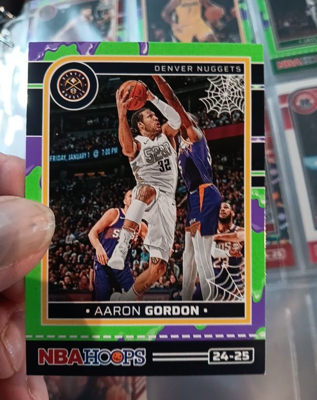 2024-25 Panini Haunted Hoops #24 Aaron Gordon — front