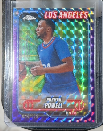 2024-25 Topps Chrome #176 Norman Powell — front