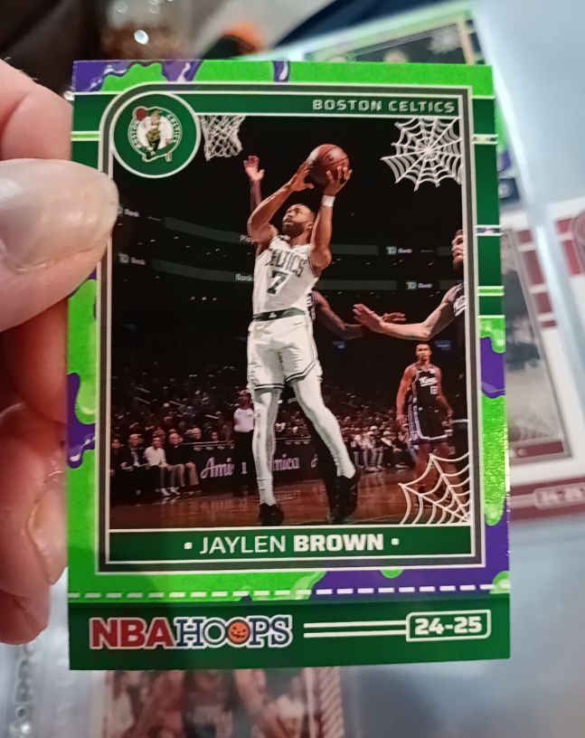 2024-25 Panini Haunted Hoops #227 Jaylen Brown — front