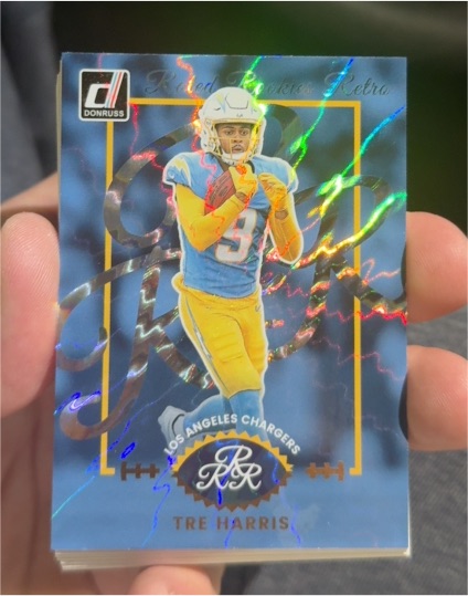2025 Donruss Rated Rookies Retro #12 Tre Harris — front