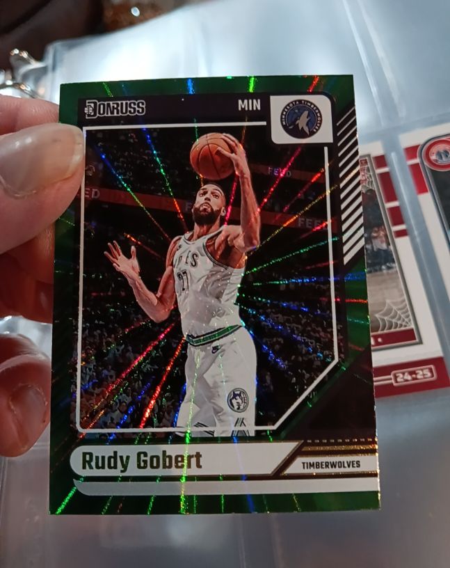 2024-25 Panini Donruss #95 Rudy Gobert — front