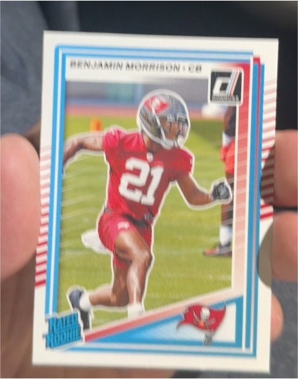 2025 Panini Donruss #361 Benjamin Morrison — front