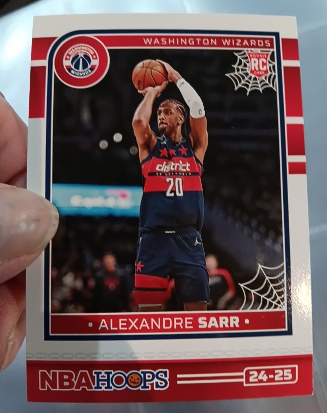 2024-25 Panini Haunted Hoops #232 Alexandre Sarr — front