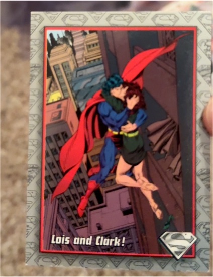 1993 SkyBox The Return of Superman #99 Lois and Clark! — front