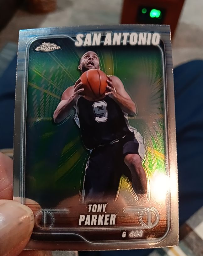 2024-25 Topps Chrome #138 Tony Parker — front