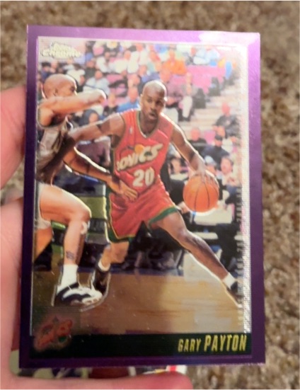 2000-01 Topps #224 Gary Payton — front
