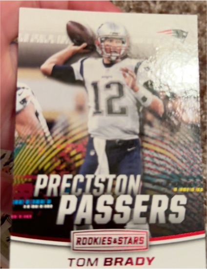 2018 Panini Rookies & Stars #PP-1 Tom Brady Precision Passers — front